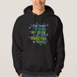 eu só quero um capuz de suéter de Natal feio
