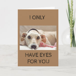 EU SÓ TENHO CARTÃO "OLHOS PARA VOCÊ"