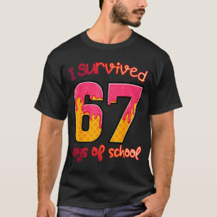 Eu Sobrevivi 67 Dias De Camisa Escolar 67 Professo
