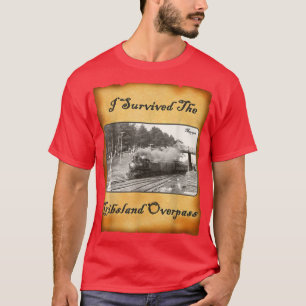 Eu Sobrevivi À Camisa De T De Sobrevoo De Gibsland
