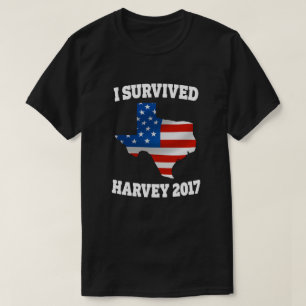 Eu sobrevivi à camisa de Texas dos homens de