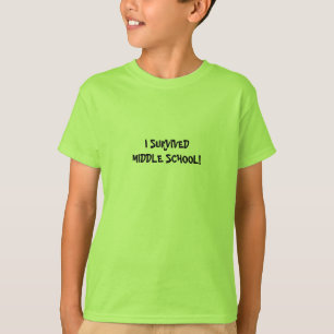 EU SOBREVIVI À ESCOLA SECUNDÁRIA! - camisa