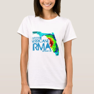 Eu sobrevivi ao t-shirt das mulheres de Irma do