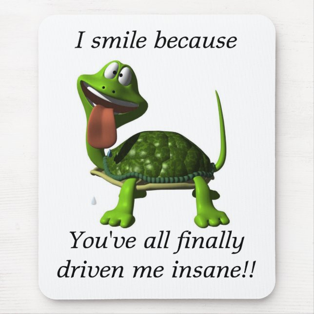 Eu sorrio Mousepad (Frente)