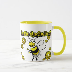 Eu sou a abelha de rainha! caneca