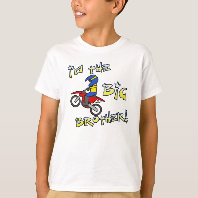 Eu sou a camiseta do motocross do big brother (Frente)