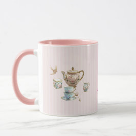 Eu sou a Caneca de Café Inspirada no Chá – Rosa & 