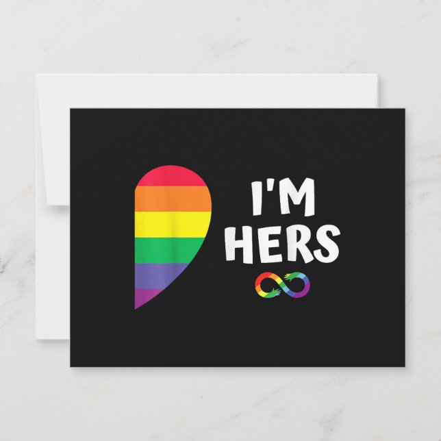 Eu sou a dela que luta pelo orgulho de lésbicas (Frente)