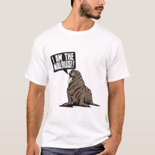 Eu sou a morsa! T-Shirt Clássico