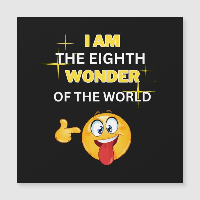Eu sou a oitava maravilha do mundo (Frente)
