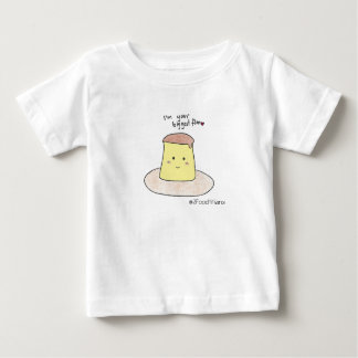 Eu sou a sua maior camiseta bebê flan
