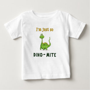 Eu sou apenas assim Dino-Ácaro! T-shirt da criança