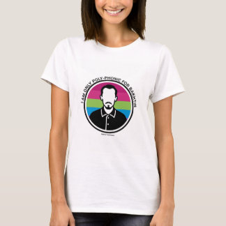 Eu sou apenas polifônico para Bakhtin camiseta
