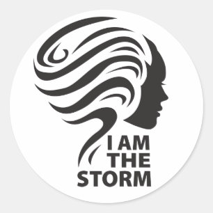 Eu sou as etiquetas da tempestade