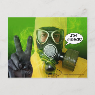 Eu sou Awake! Cartão Postal