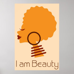 Eu sou Beauty Natural Hair Poster