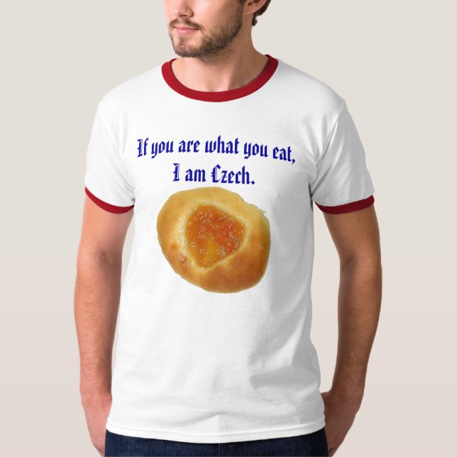 "Eu sou" camisa checa (Frente)