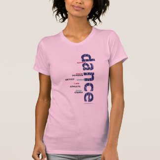 Eu sou camisa da camisola de alças da dança