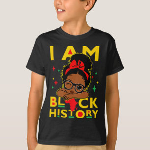 Eu Sou Camisa De História Negra Para Crianças Meni