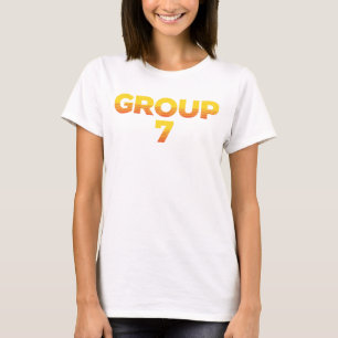 Eu sou Camisa do Grupo 7 Divertido Grupo 7 , grupo