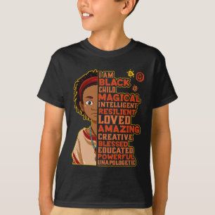 Eu Sou Camisa do Mês da História Negra Crianças Me