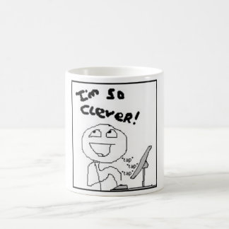 Eu sou caneca de café tão inteligente