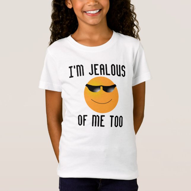 Eu sou ciumento de imitaçãoas, camisetas (Frente)