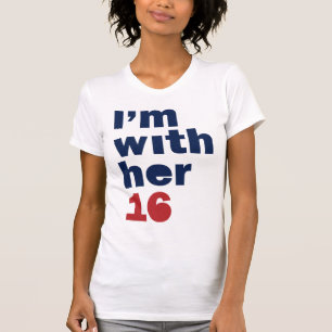 Eu sou com a camisa das suas mulheres - Hillary