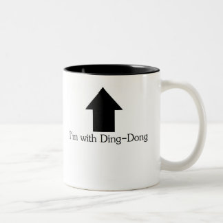 Eu sou com caneca do Ding-Dong