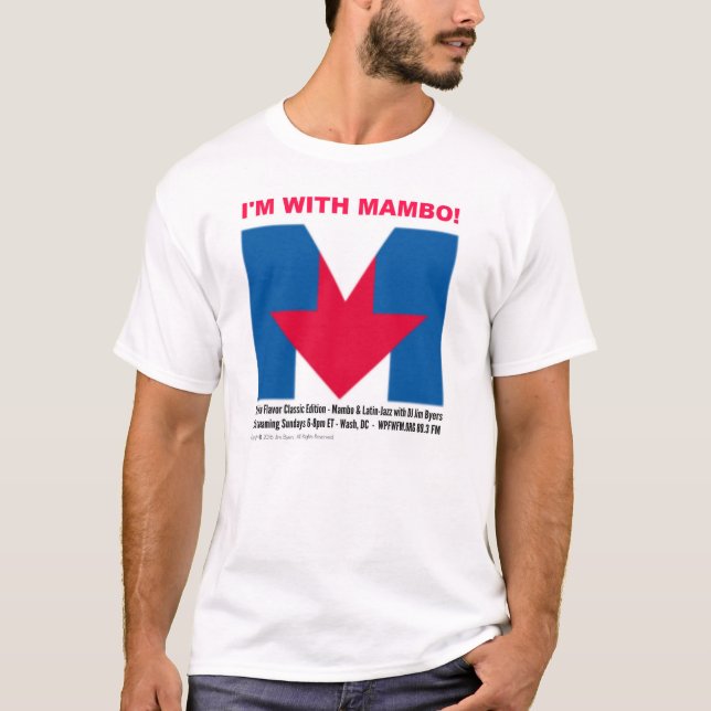 "Eu sou com o t-shirt do Mambo" (Frente)