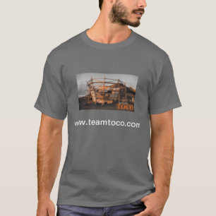 Eu sou com t-shirt de Toco (o cinza escuro)