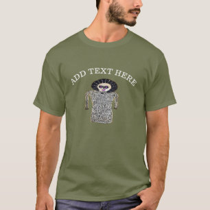 Eu sou de um Alien, camiseta