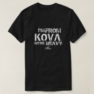 Eu sou do t-shirt de Kova