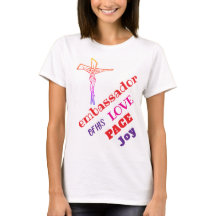 Eu sou embaixador da SUA camiseta de AMOR