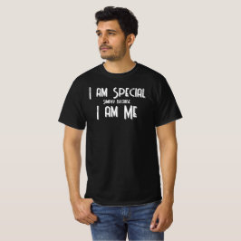 Eu sou especial, eu sou minha camiseta