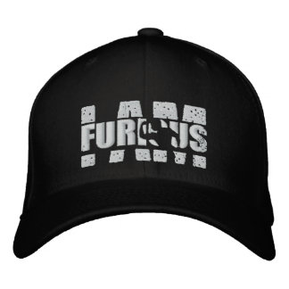 Eu sou FURIOSO Logotipo Branco Lã Boné