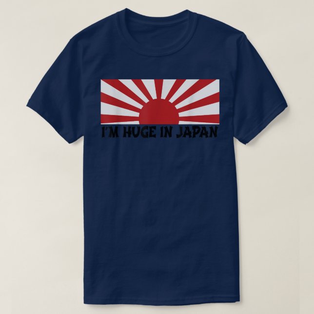 Eu sou grande no Japão, camisa (Frente do Design)