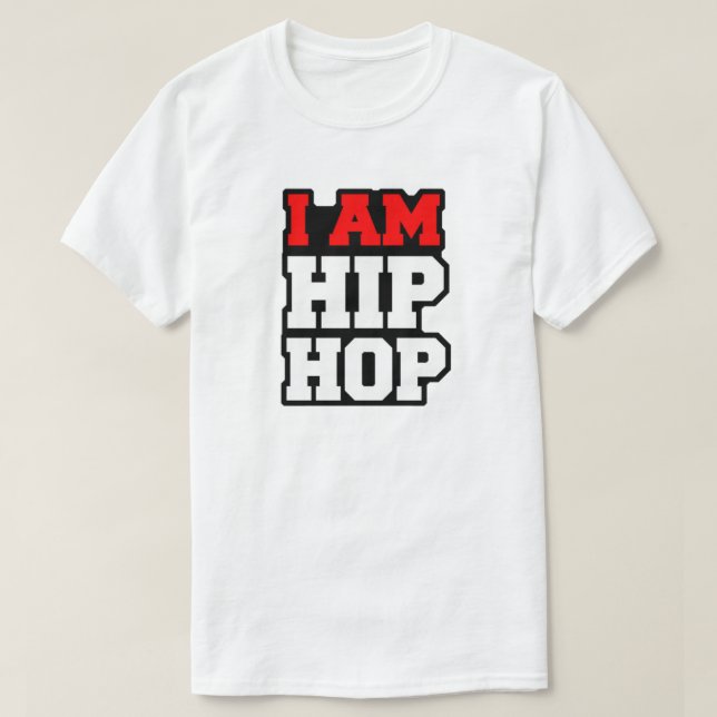 EU SOU HIP HOP T-Shirt (Frente do Design)