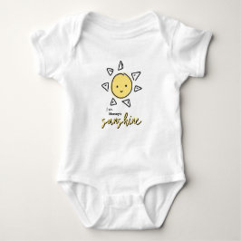 Eu sou mamãe brilho de sol - camisa de criança e b