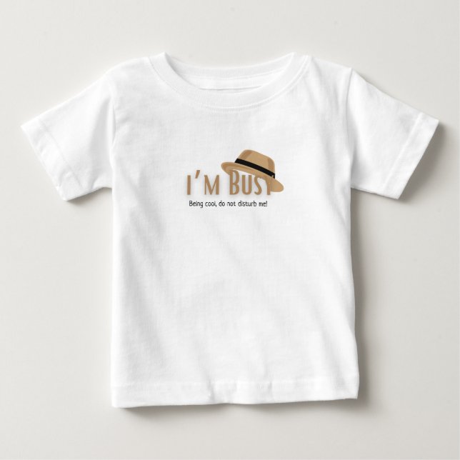 Eu sou maneiro como camiseta pops (Frente)