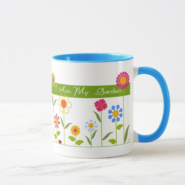 Eu sou minha caneca do jardim 1 (Direita)