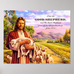 Eu sou o bom pastor. Impressões da arte da pintur