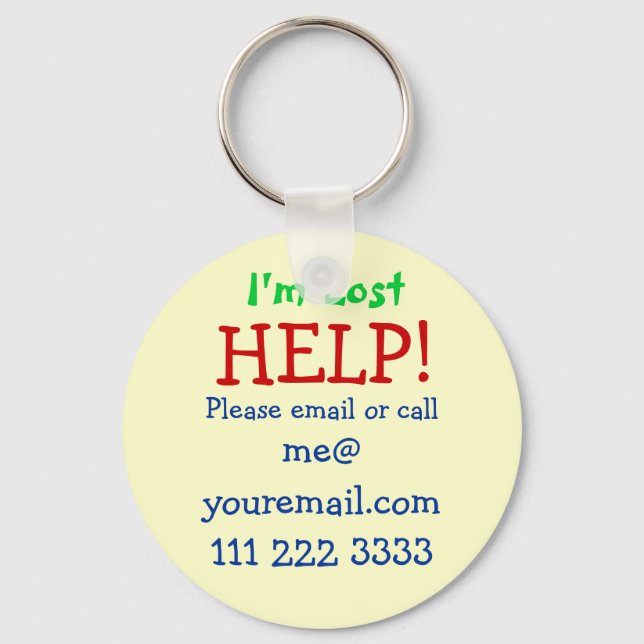 Eu sou o Chaveiro perdido (Frente)