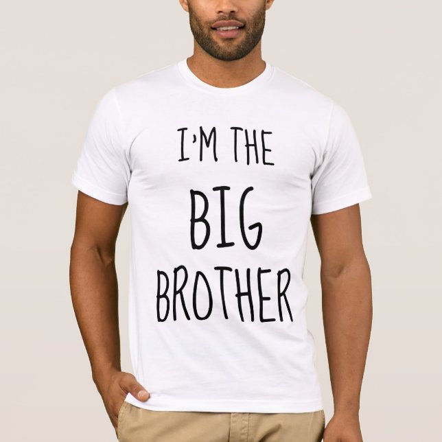 EU SOU O GRANDE IRMÃO T-shirts (Frente)