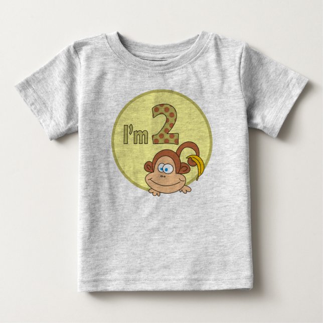 Eu sou o macaco 2 bonito com a camisa do (Frente)