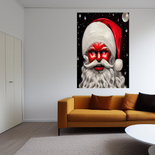 Eu sou o Papai Noel   AI Art Poster