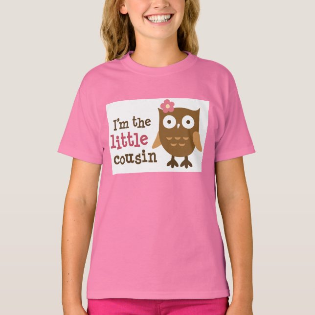 Eu sou o Pequeno Primo - t-shirts de menina do Mod (Frente)