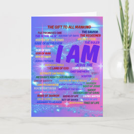 Eu Sou O Presente Para Todos Os Cartões De Saudaçã