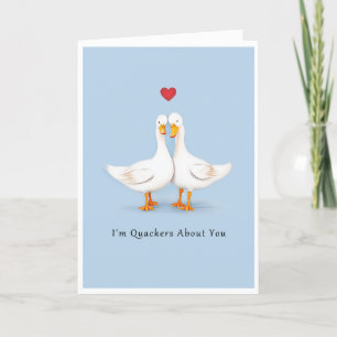 Eu sou o "Quackers" sobre o teu cartão de aniversá