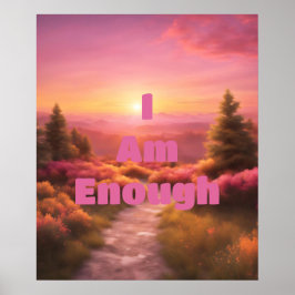 Eu Sou O Suficiente Poster do Sunrise